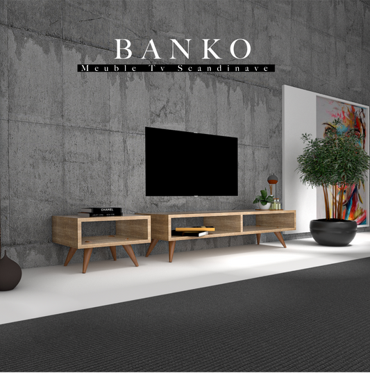 Banko - Meuble Tv Scandinave